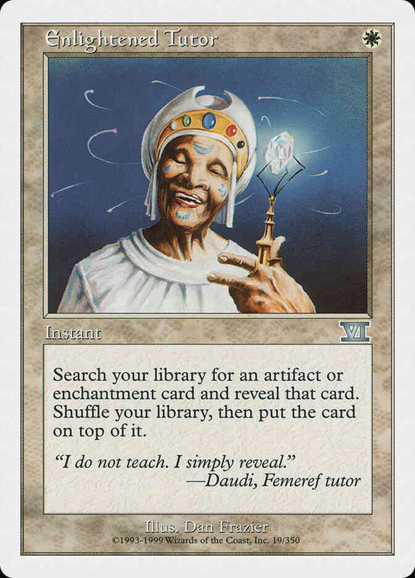 Enlightened Tutor [19] [Classic Sixth Edition] [Non-Foil]