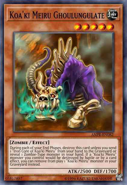 Koa'ki Meiru Ghoulungulate - ANPR-EN082 - Ultimate Rare - 1st Edition