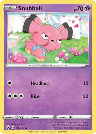 Snubbull - 115/264 - Common [SWSH8-115] [Non-Holo]