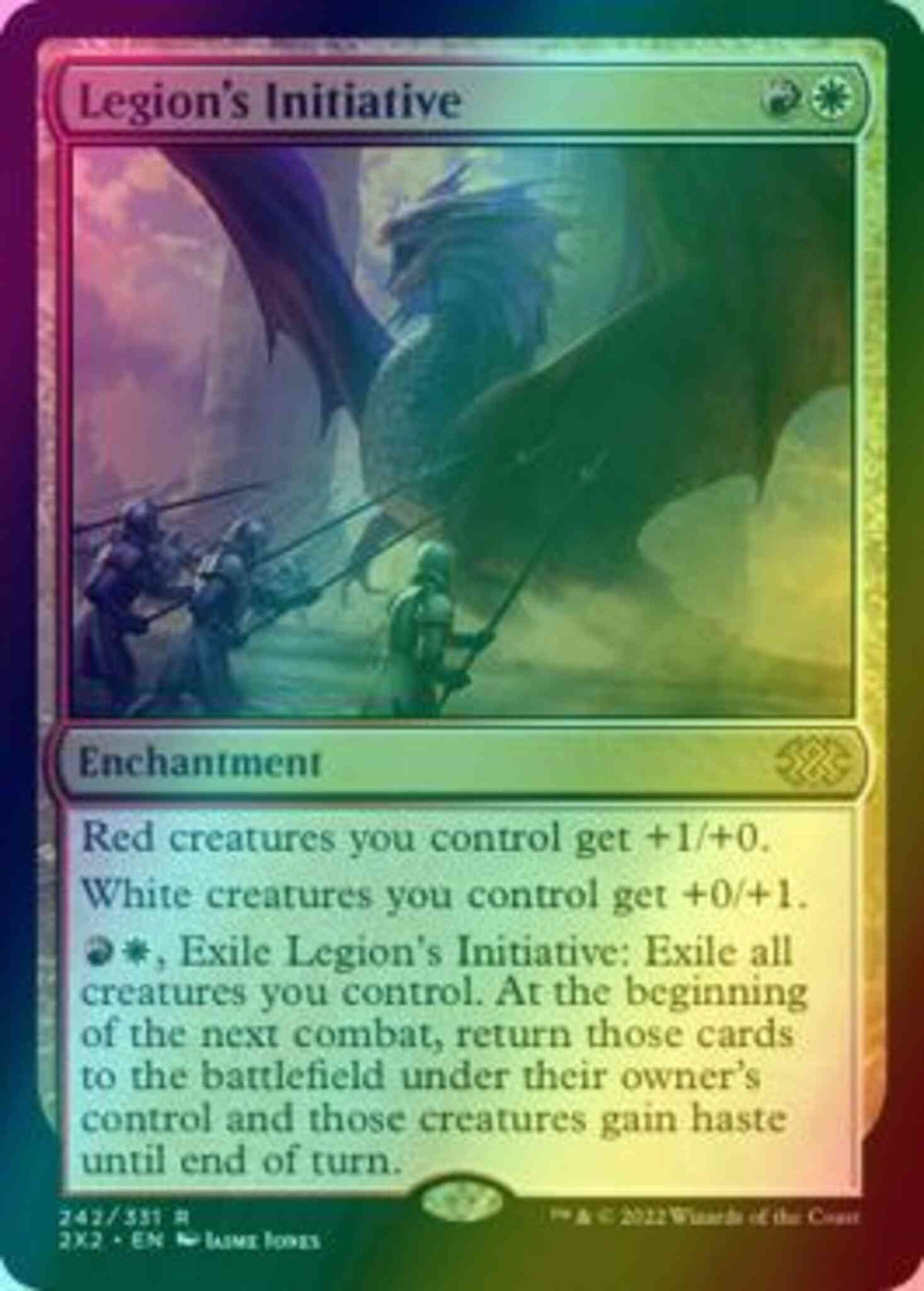 Legion's Initiative [242] [Double Masters 2022] [Foil]