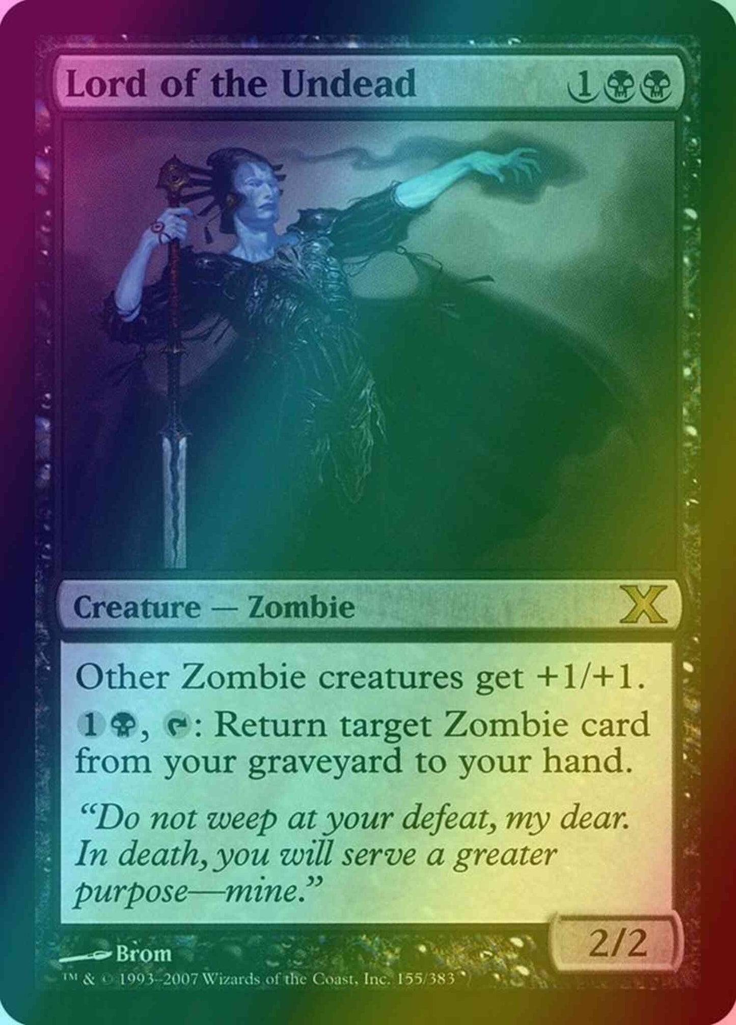 Lord of the Undead [155] [Tenth Edition] [Foil]