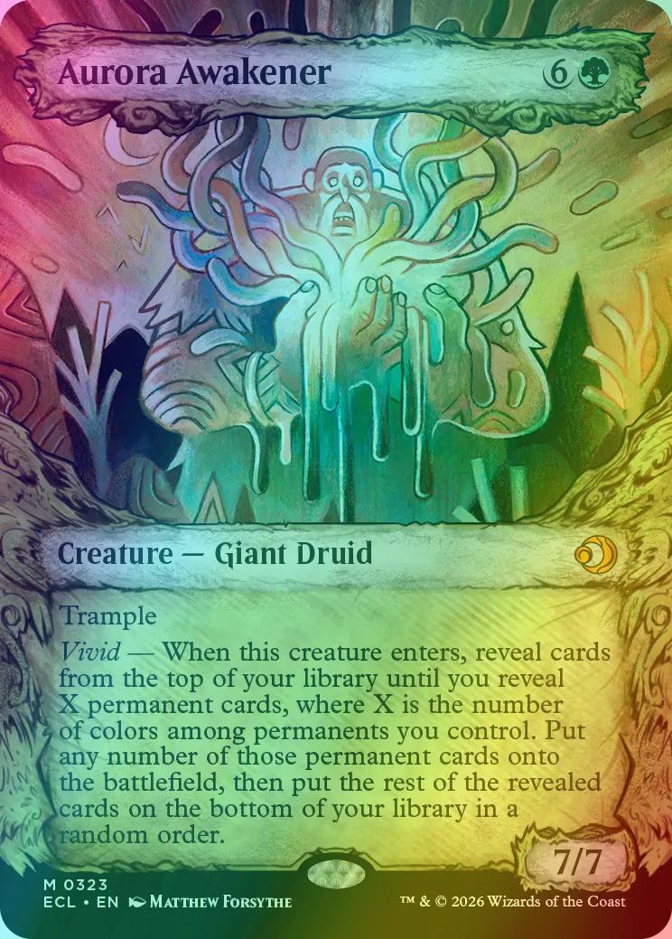 Aurora Awakener [323] [Fable Frame] [Lorwyn Eclipsed] [Foil]