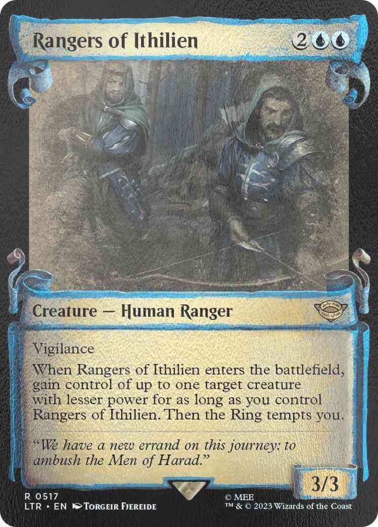 Rangers of Ithilien [517] [Scrolls Showcase] [The Lord of the Rings: Tales of Middle-earth] [Silver Foil]