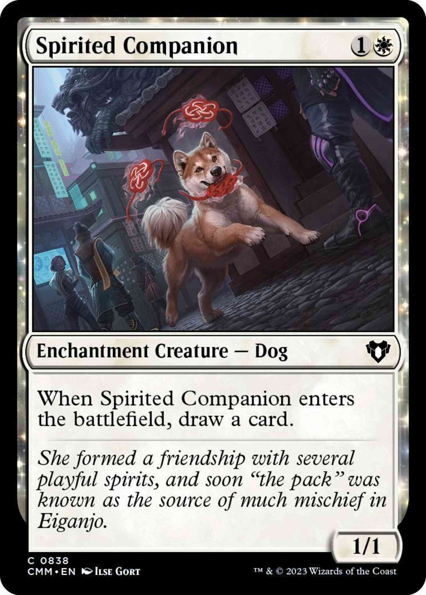 Spirited Companion [838] [Commander Masters] [Non-Foil]