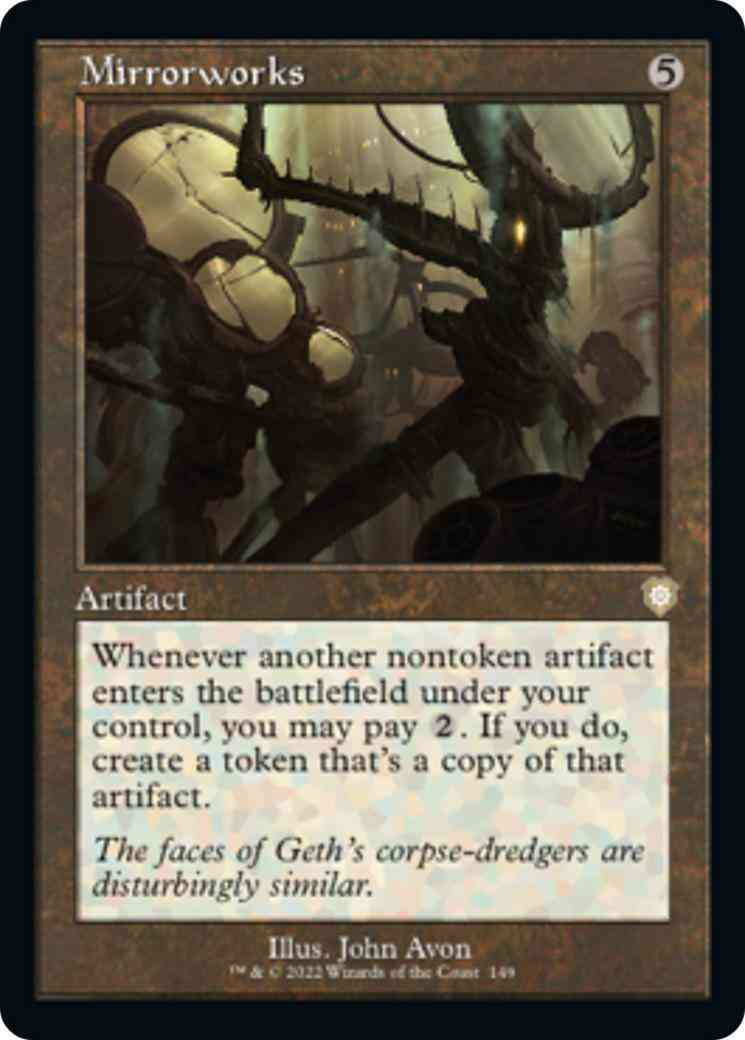 Mirrorworks [149] [Retro Frame] [The Brothers' War: Commander] [Non-Foil]