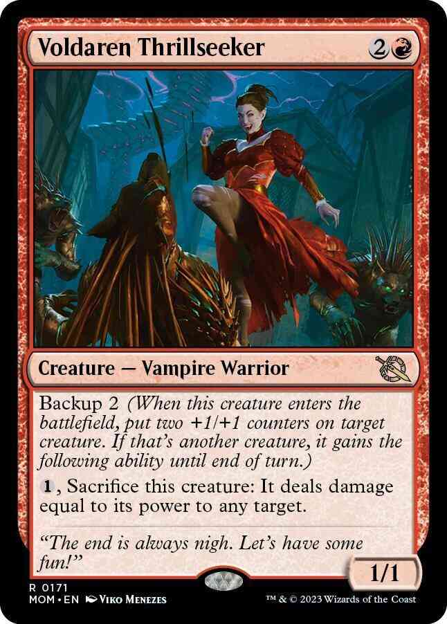 Voldaren Thrillseeker [171] [March of the Machine] [Non-Foil]