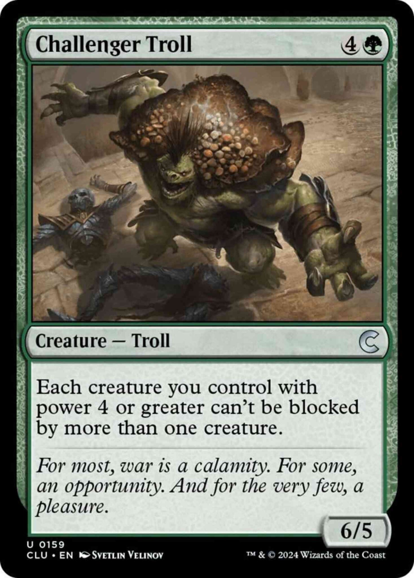 Challenger Troll [159] [Ravnica: Clue Edition] [Non-Foil]