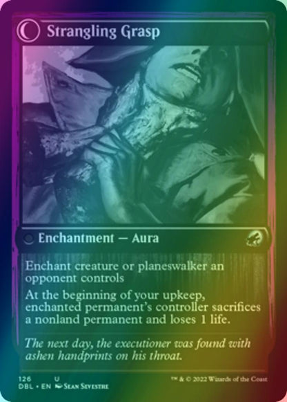 Vengeful Strangler // Strangling Grasp [126] [Innistrad: Double Feature] [Foil]