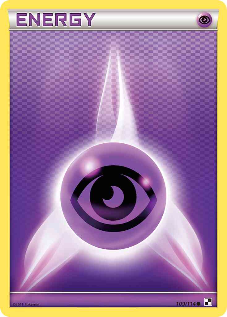 Psychic Energy - 109/114 - Common [bw1-109] [Non-Holo]