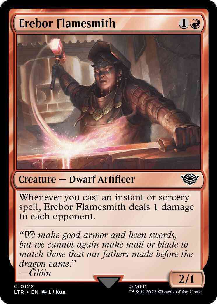 Erebor Flamesmith [122] [The Lord of the Rings: Tales of Middle-earth] [Non-Foil]