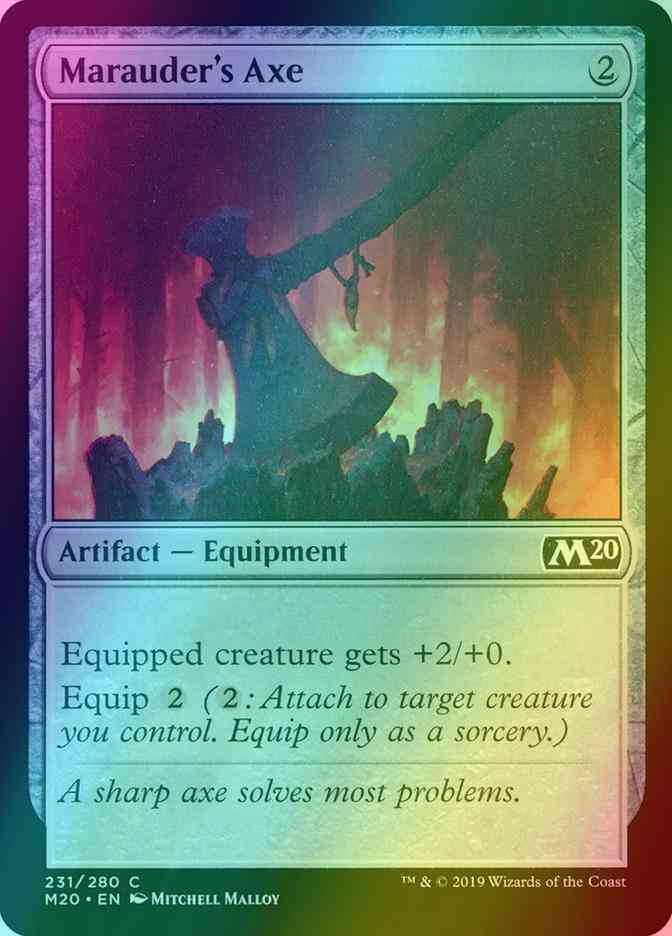 Marauder's Axe [231] [Core Set 2020] [Foil]