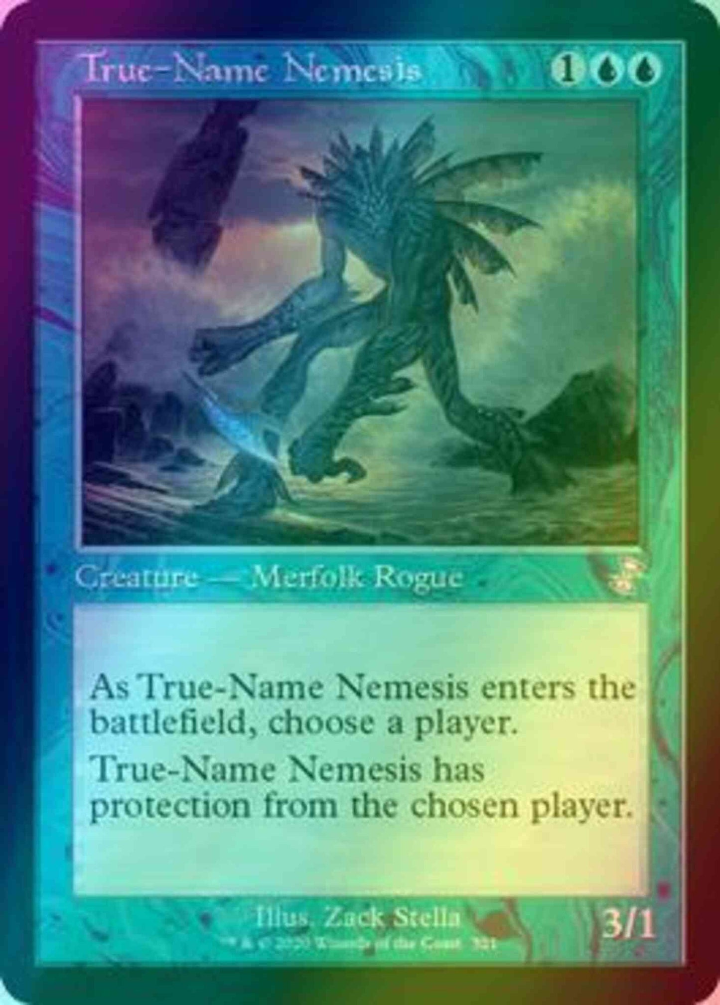 True-Name Nemesis [321] [Time Spiral Remastered] [Foil]
