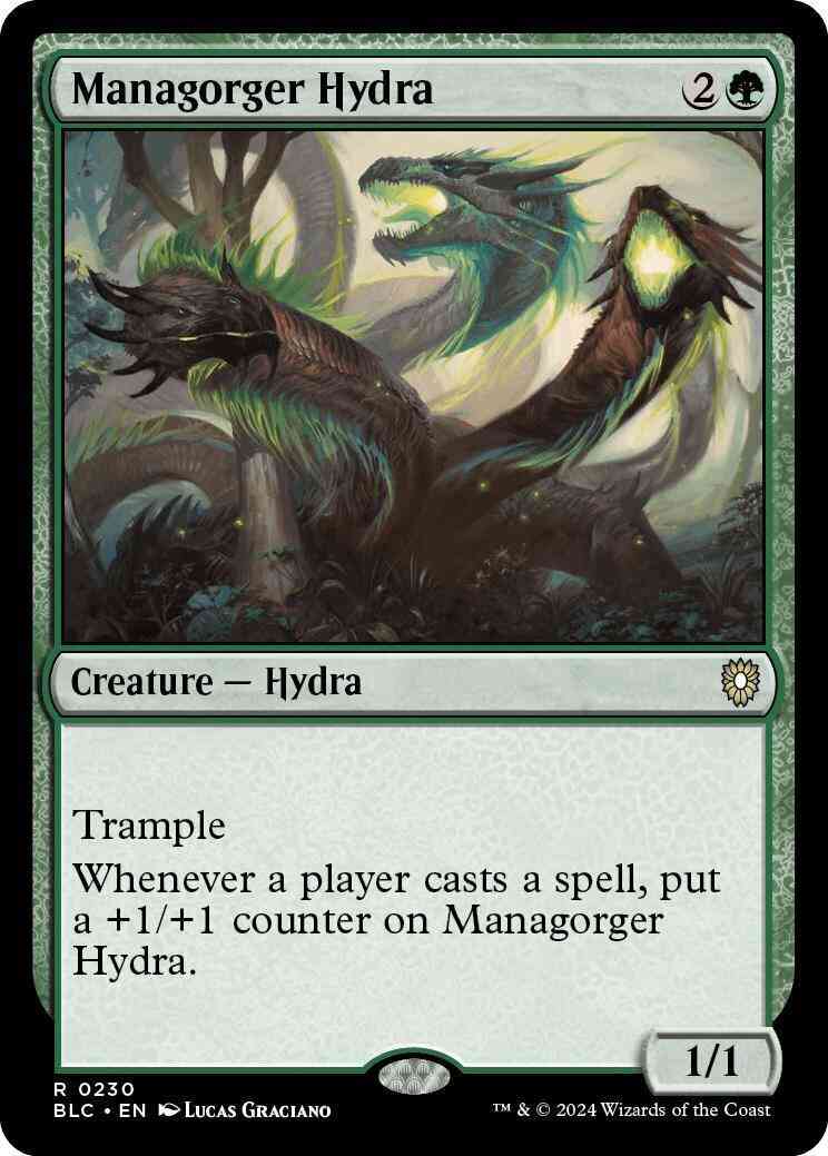 Managorger Hydra [230] [Bloomburrow: Commander] [Non-Foil]