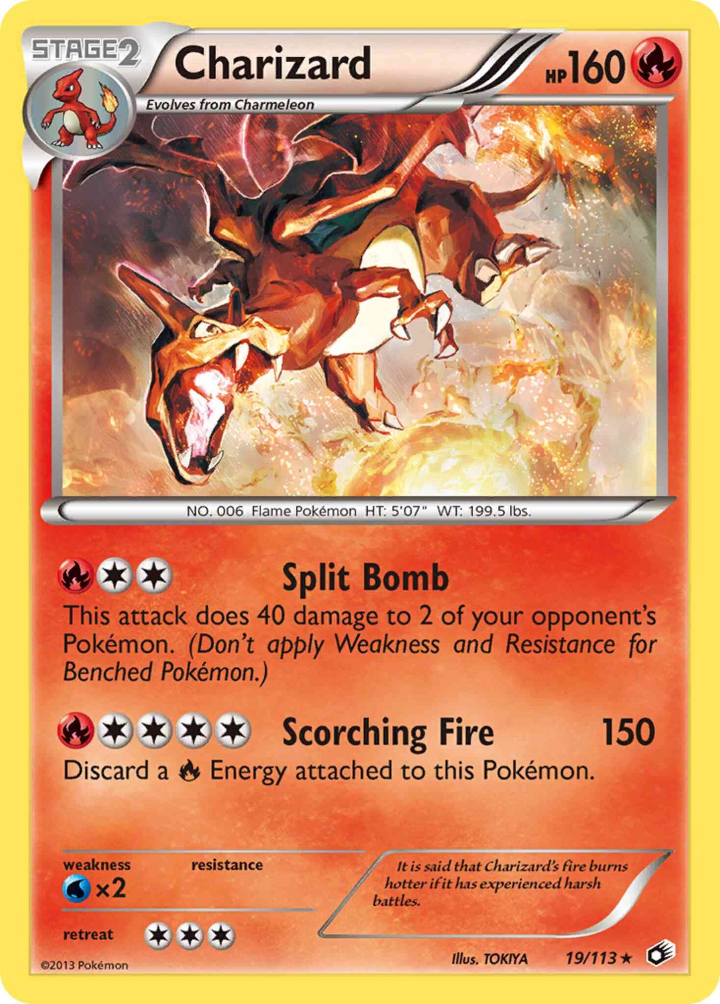Charizard - 19/113 - Rare Holo [bw11-19] [Holo]