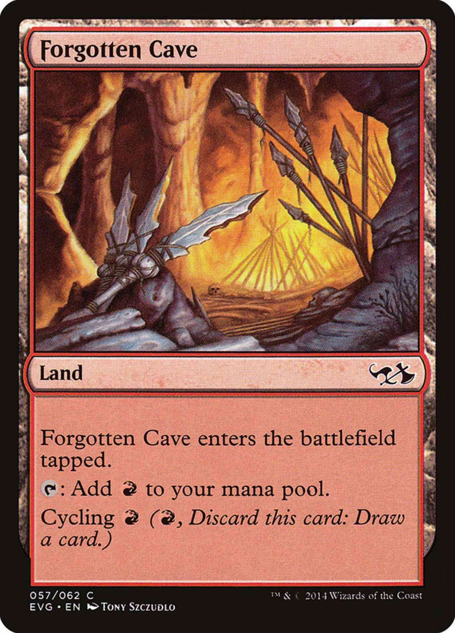 Forgotten Cave [57] [Duel Decks Anthology: Elves vs. Goblins] [Non-Foil]