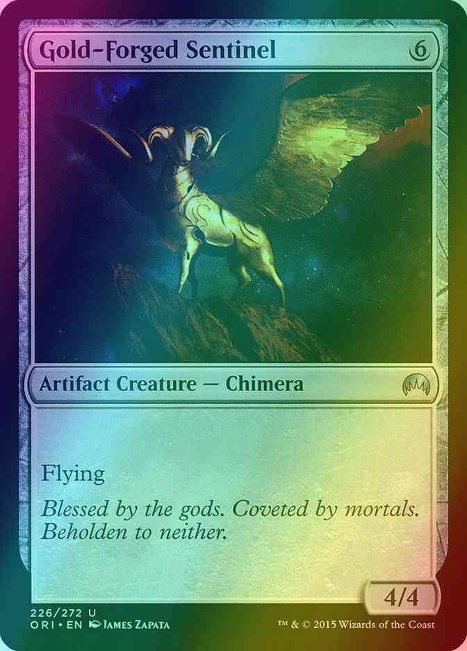 Gold-Forged Sentinel [226] [Magic Origins] [Foil]