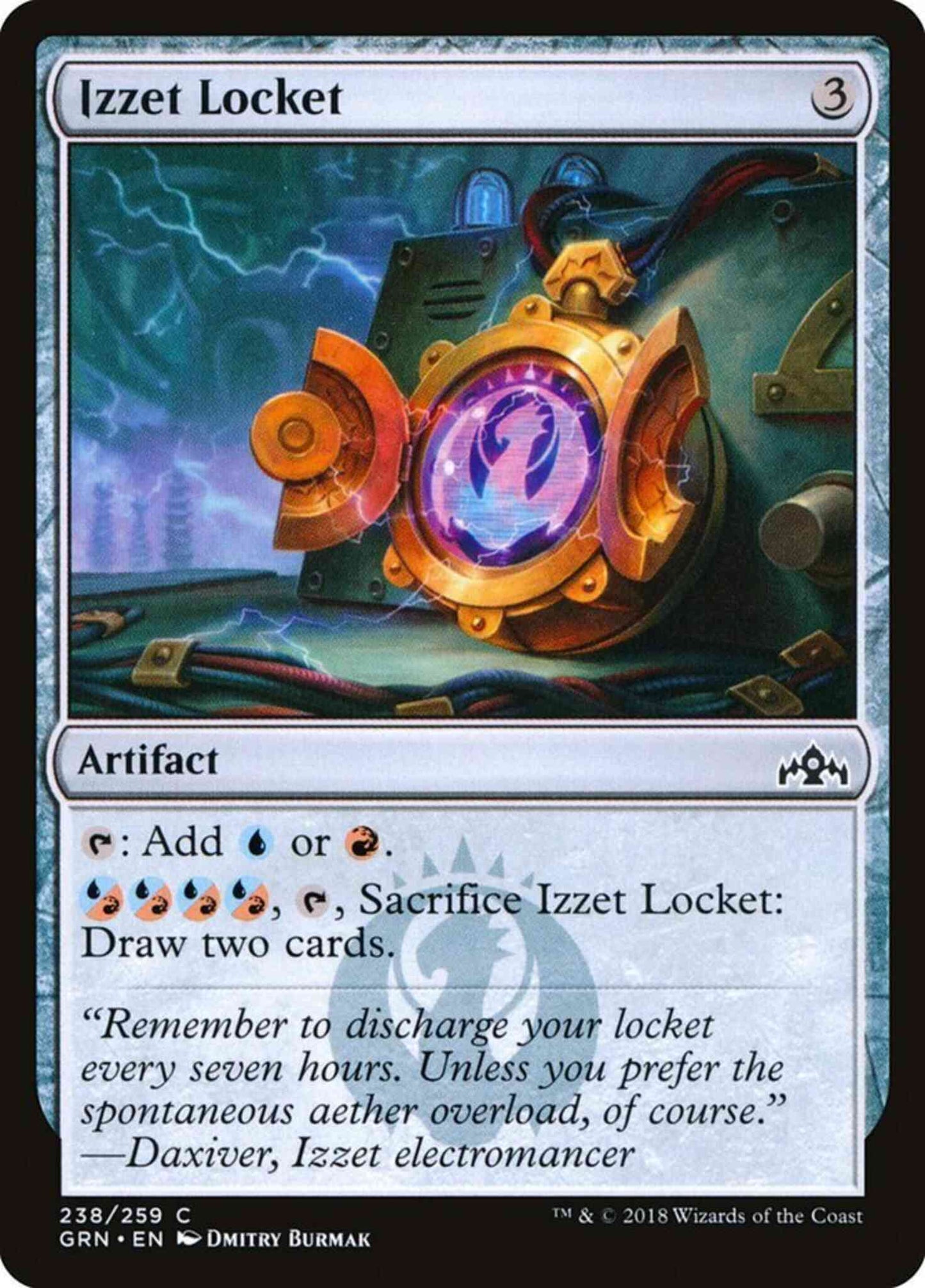 Izzet Locket [238] [Guilds of Ravnica] [Non-Foil]