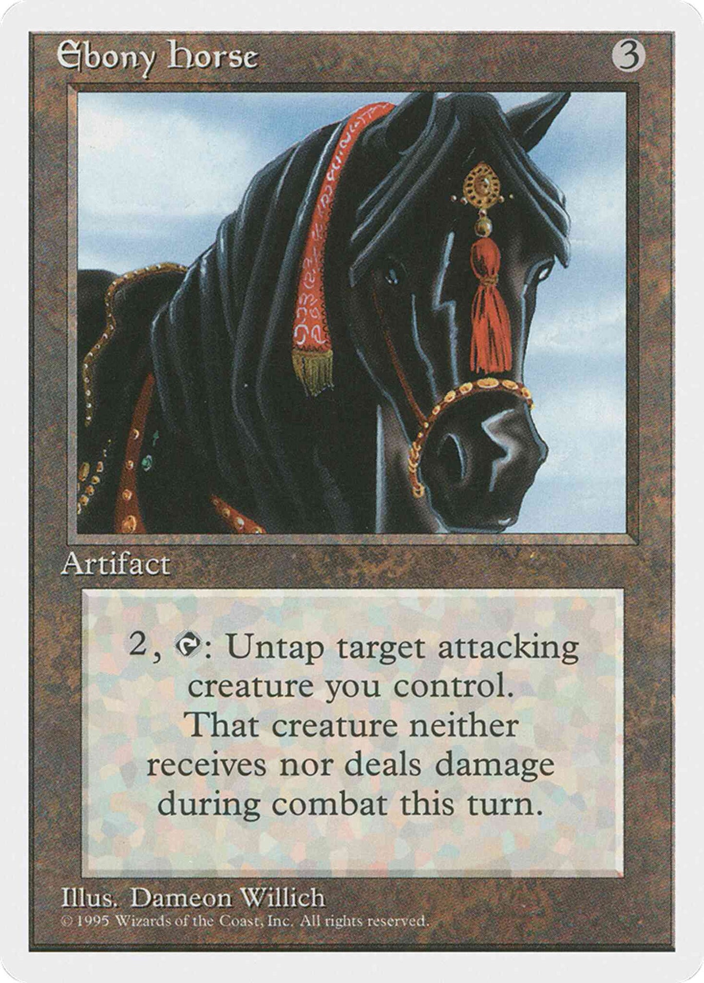 Ebony Horse [318] [Fourth Edition] [Non-Foil]