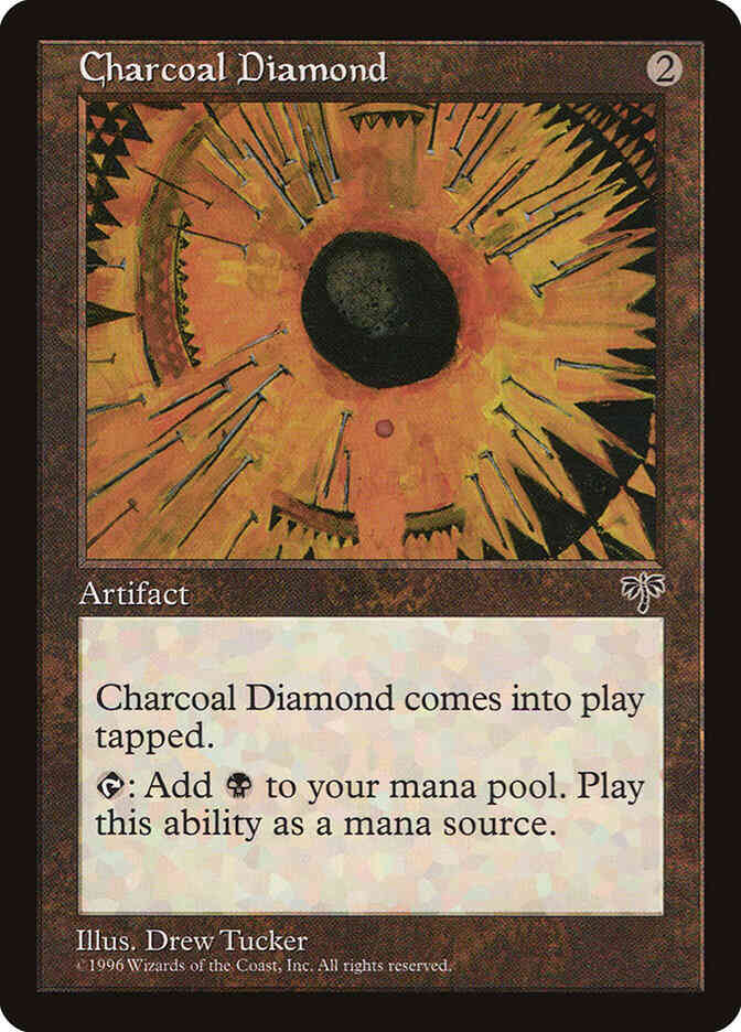 Charcoal Diamond [296] [Mirage] [Non-Foil]