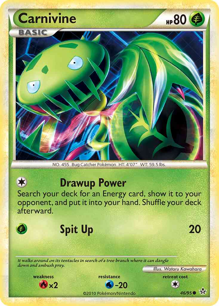 Carnivine - 46/95 - Common [hgss2-46] [Non-Holo]