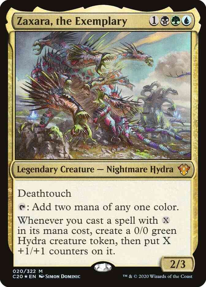 Zaxara, the Exemplary [Collector Pack Exclusive] [Commander 2020] [Non-Foil]