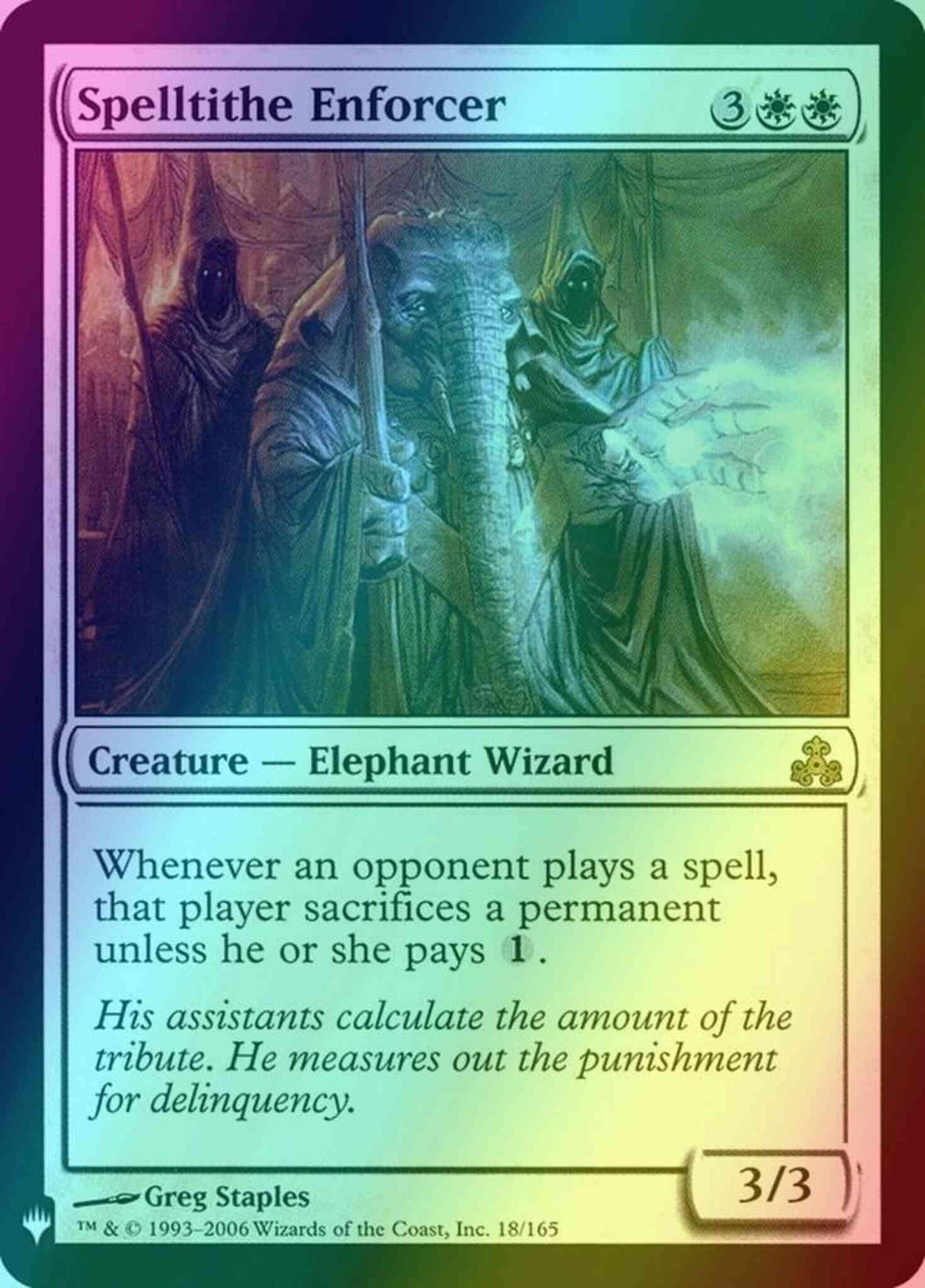 Spelltithe Enforcer [GPT-18] [The List] [Foil]