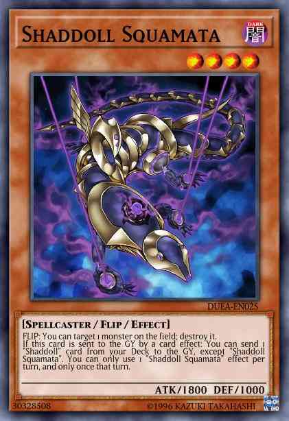 Shaddoll Squamata - BLHR-EN082 - Ultra Rare - 1st Edition