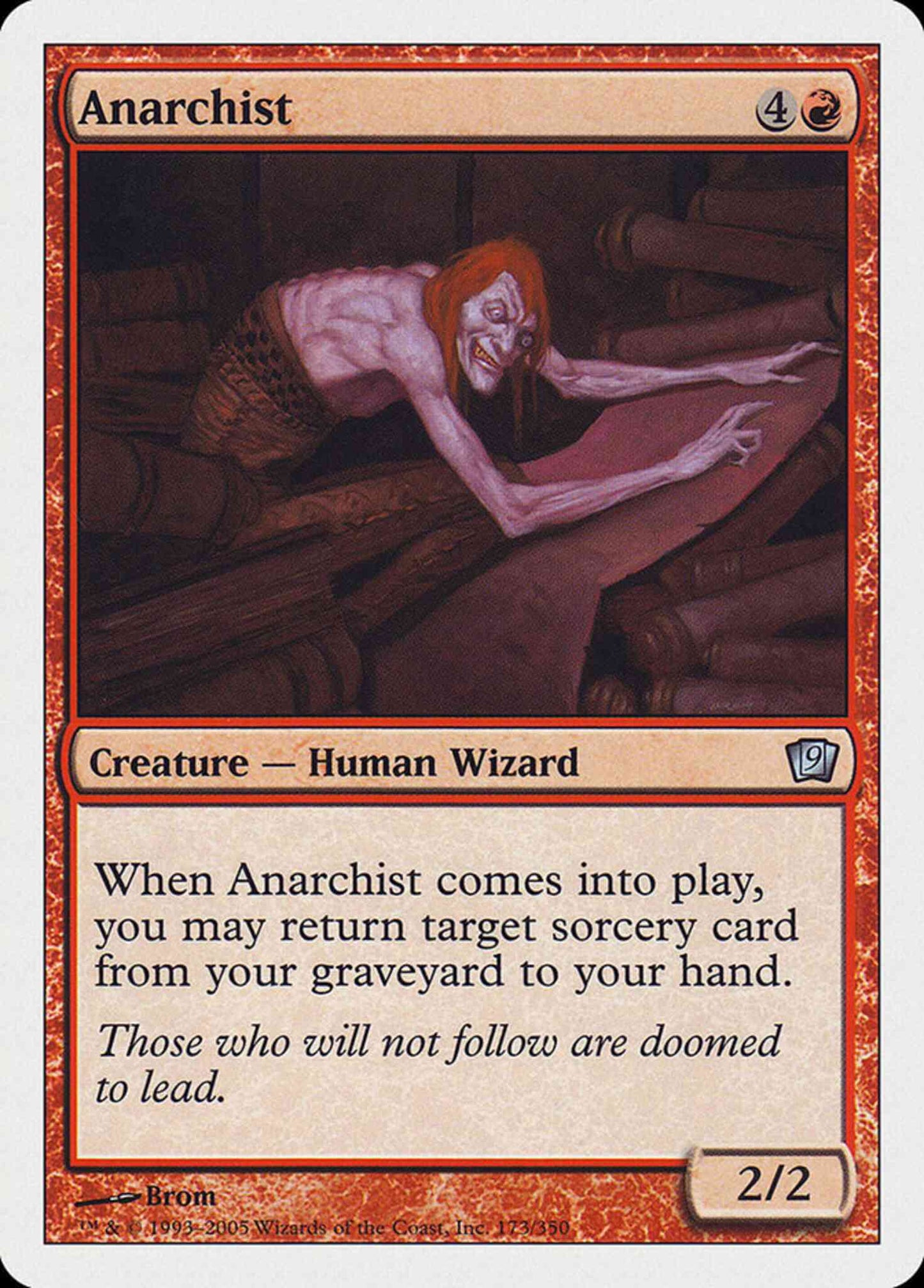 Anarchist [173] [Ninth Edition] [Non-Foil]