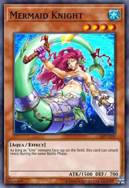Mermaid Knight - SD4-EN011 - Common - 1st Edition