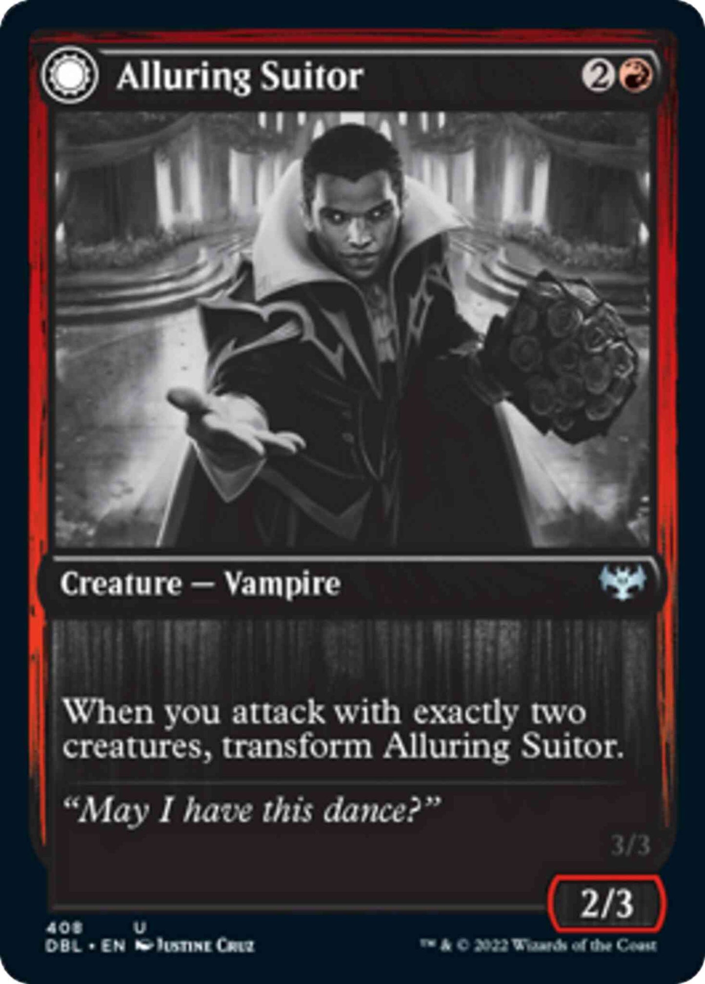 Alluring Suitor // Deadly Dancer [408] [Innistrad: Double Feature] [Non-Foil]