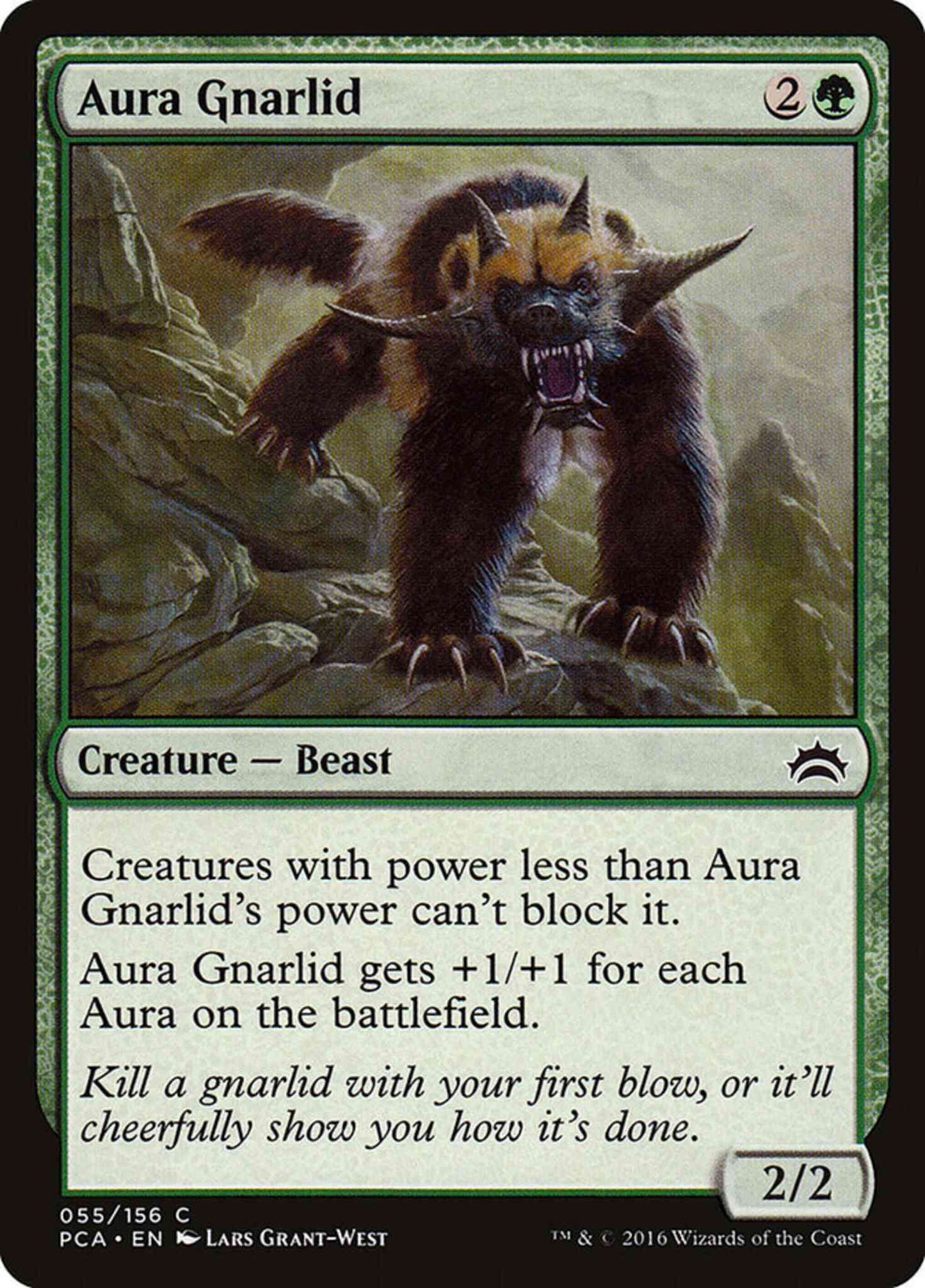 Aura Gnarlid [55] [Planechase Anthology] [Non-Foil]