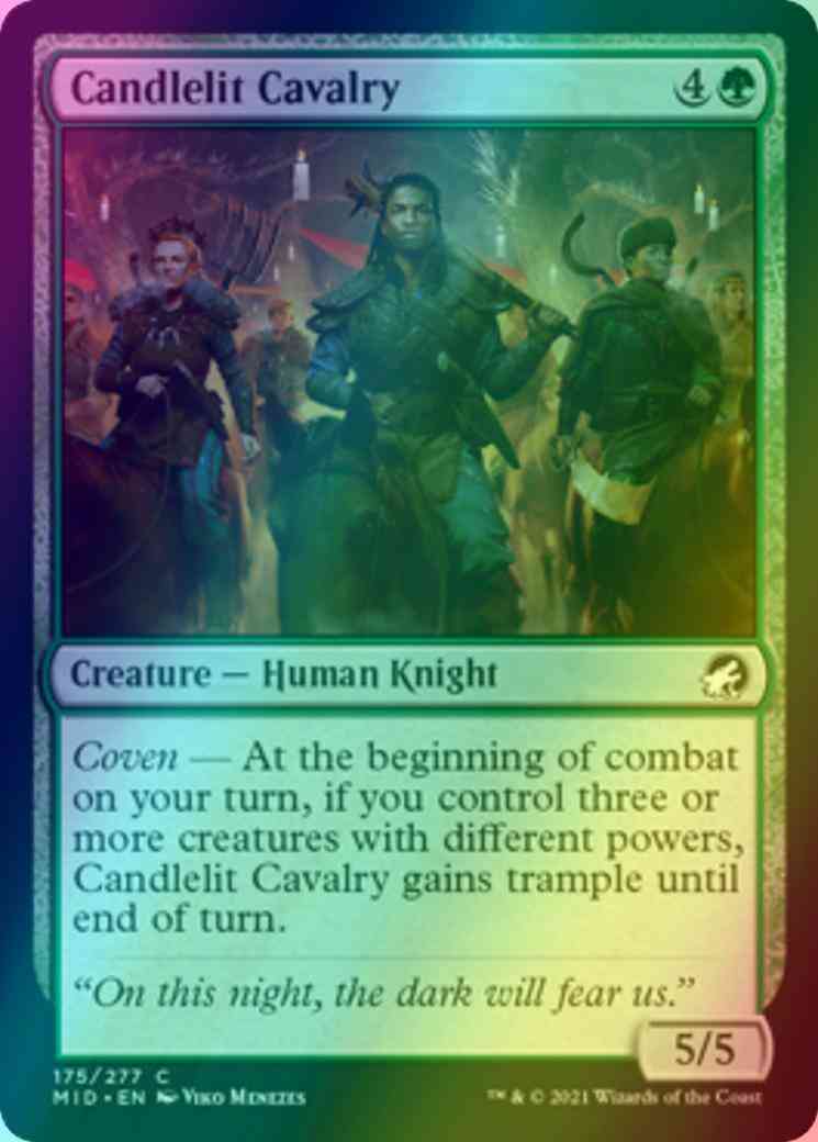Candlelit Cavalry [175] [Innistrad: Midnight Hunt] [Foil]