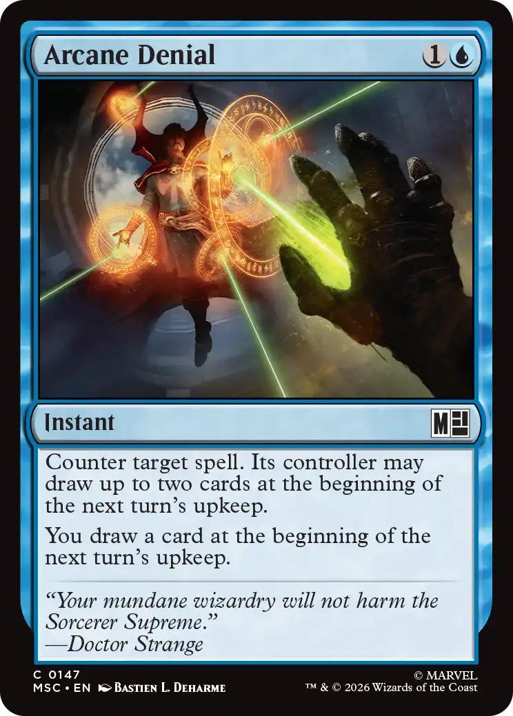 Arcane Denial [147] [Marvel Super Heroes: Commander] [Non-Foil]