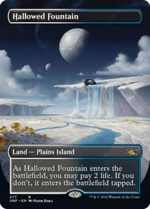 Hallowed Fountain [277] [Borderless] [Unfinity] [Non-Foil]