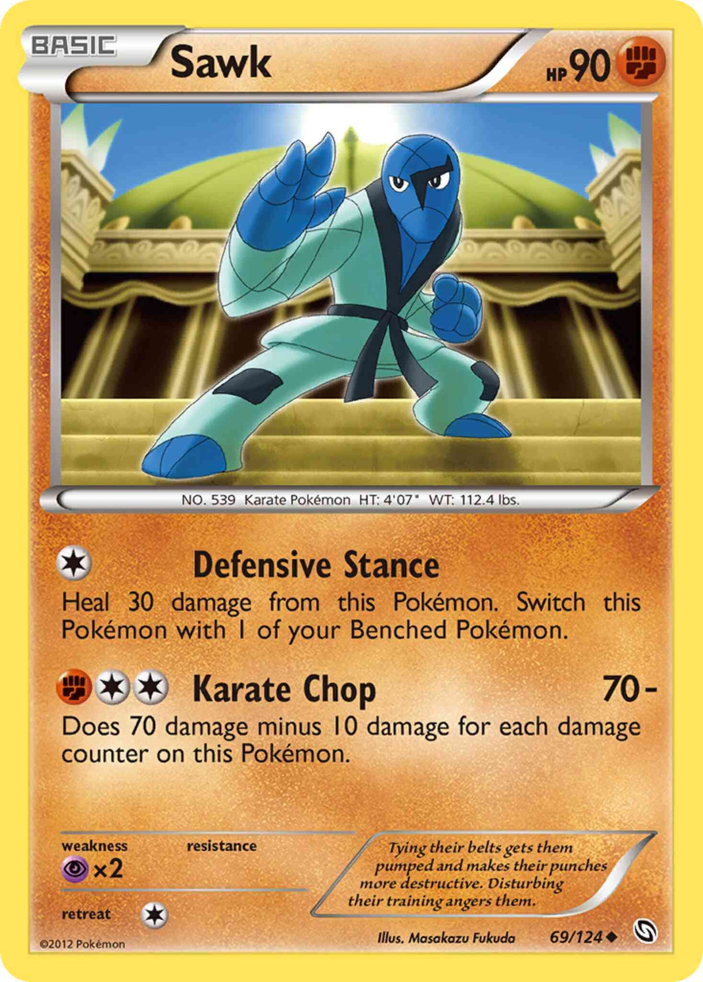 Sawk - 69/124 - Uncommon [bw6-69] [Non-Holo]