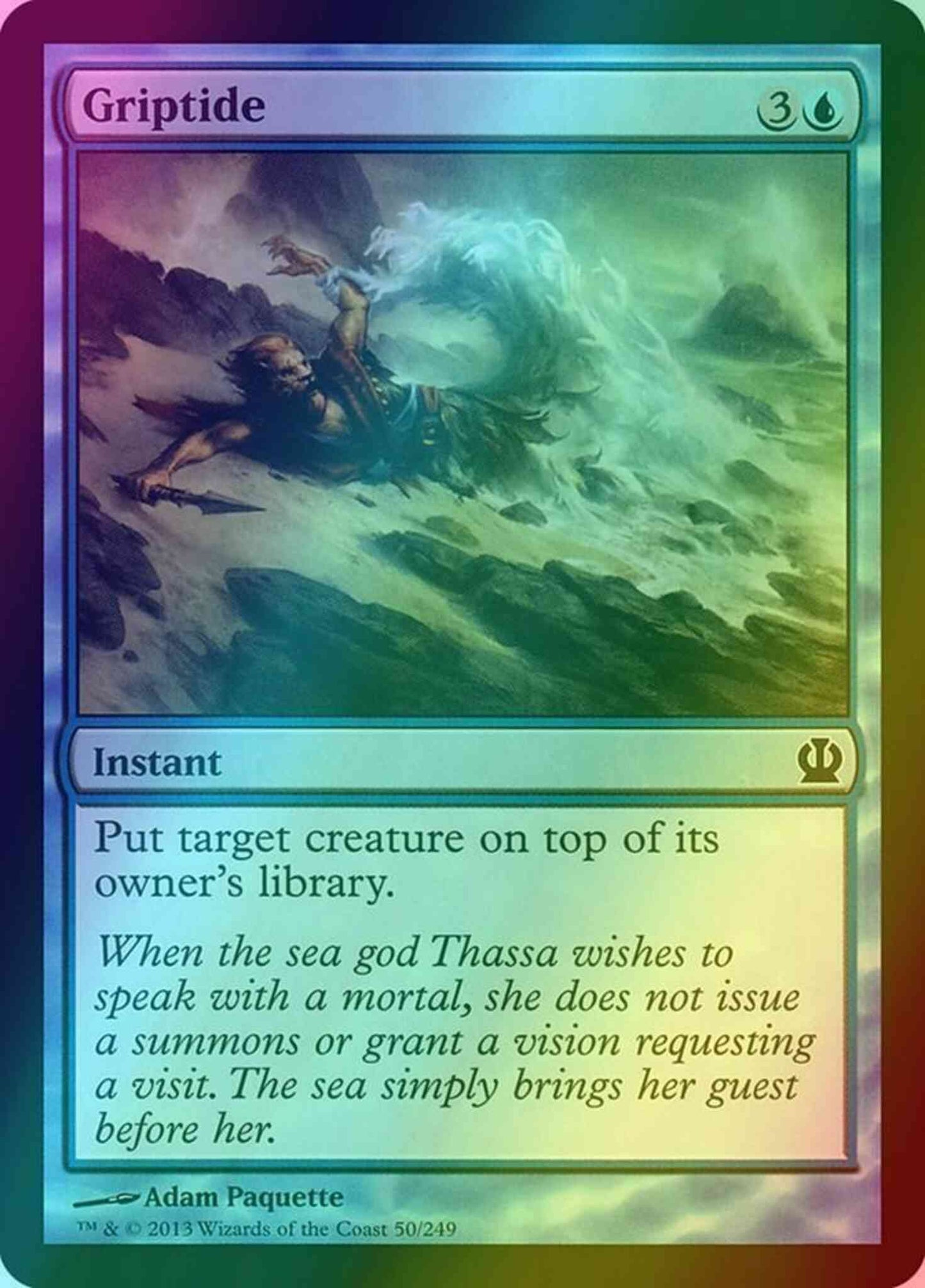 Griptide [50] [Theros] [Foil]
