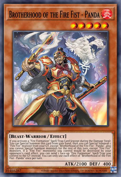 Brotherhood of the Fire Fist - Panda - FIGA-EN013 - Secret Rare - 1st Edition