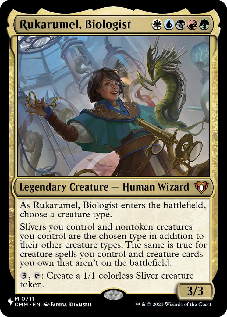 Rukarumel, Biologist [CMM-711] [The List] [Non-Foil]