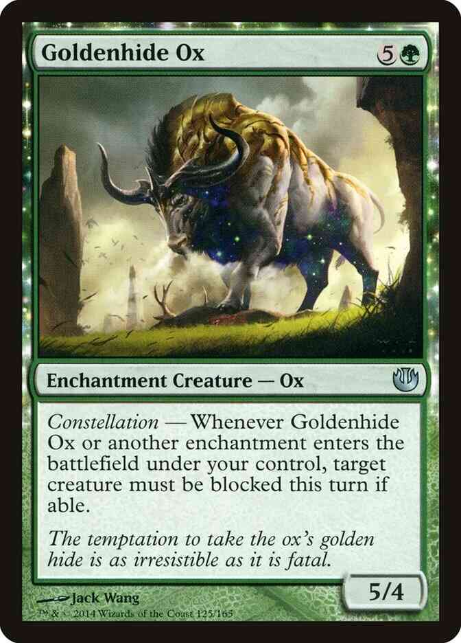 Goldenhide Ox [125] [Journey into Nyx] [Non-Foil]