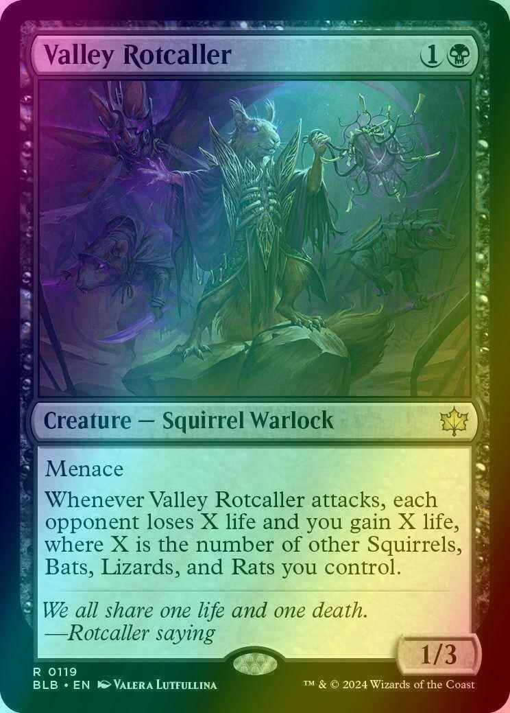 Valley Rotcaller [119] [Bloomburrow] [Foil]
