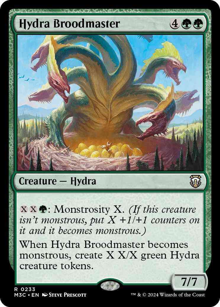 Hydra Broodmaster [233] [Modern Horizons 3: Commander] [Non-Foil]
