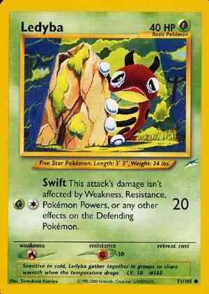 Ledyba - 71/105 - Common - Unlimited [neo4U-71] [Non-Holo]