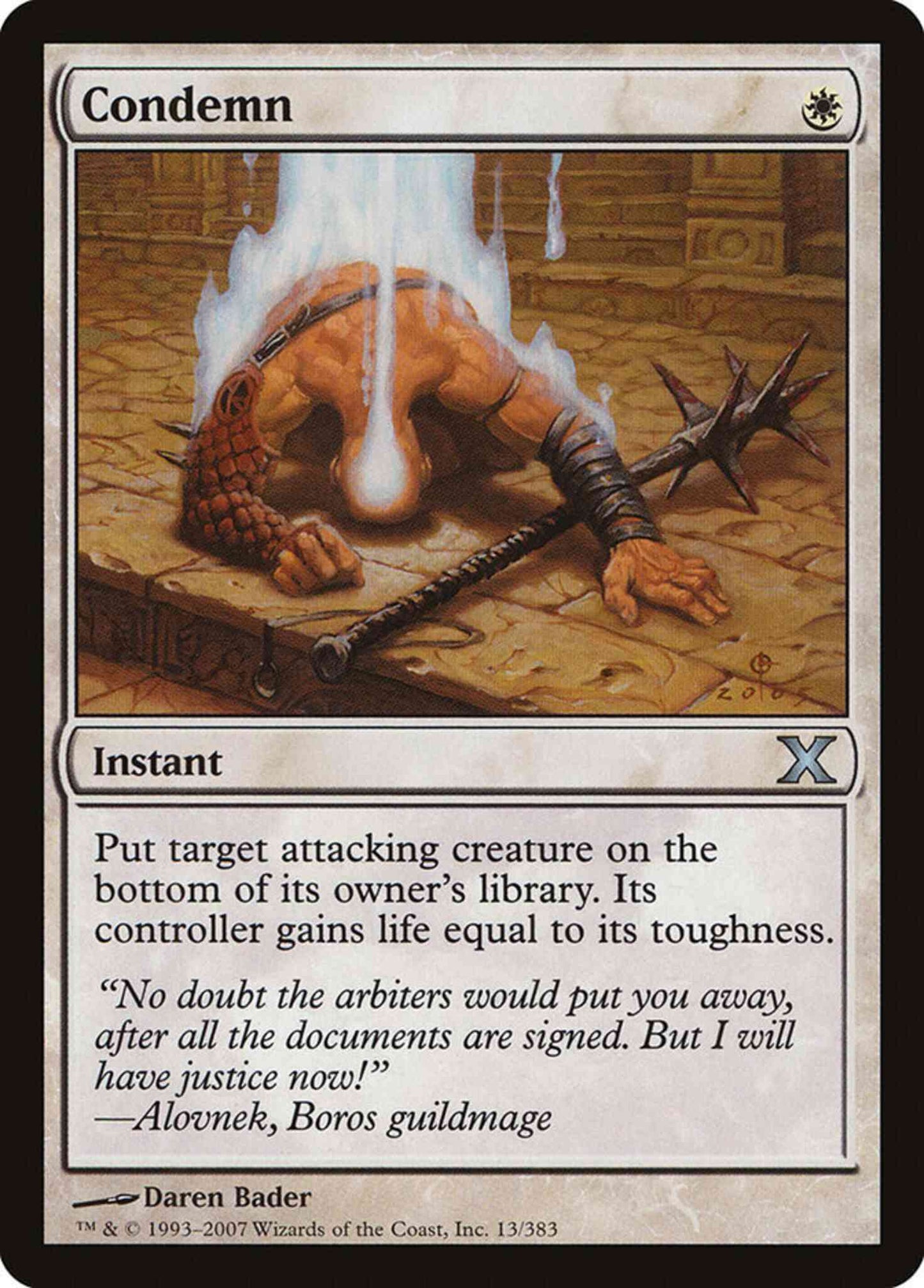 Condemn [13] [Tenth Edition] [Non-Foil]