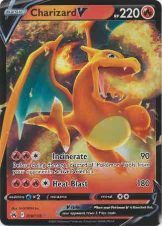 Charizard V - 018/159 - Rare Holo V [swsh125-018] [Ultra]