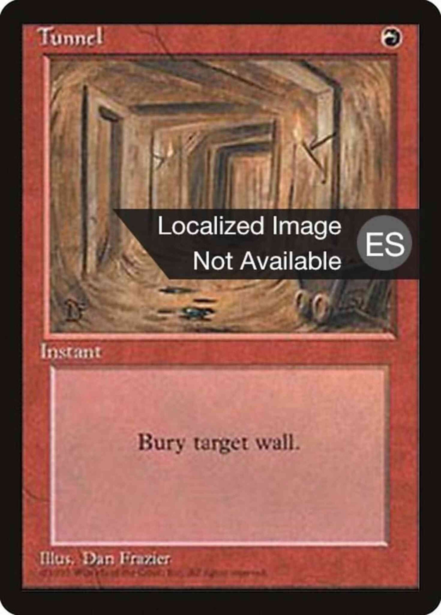 Tunnel - Spanish [227] [Fourth Edition Black Border: Spanish] [Non-Foil]