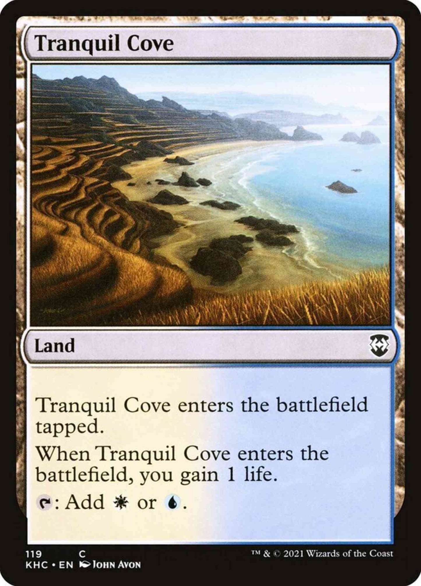 Tranquil Cove [119] [Kaldheim Commander] [Non-Foil]