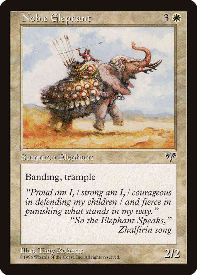 Noble Elephant [30] [Mirage] [Non-Foil]