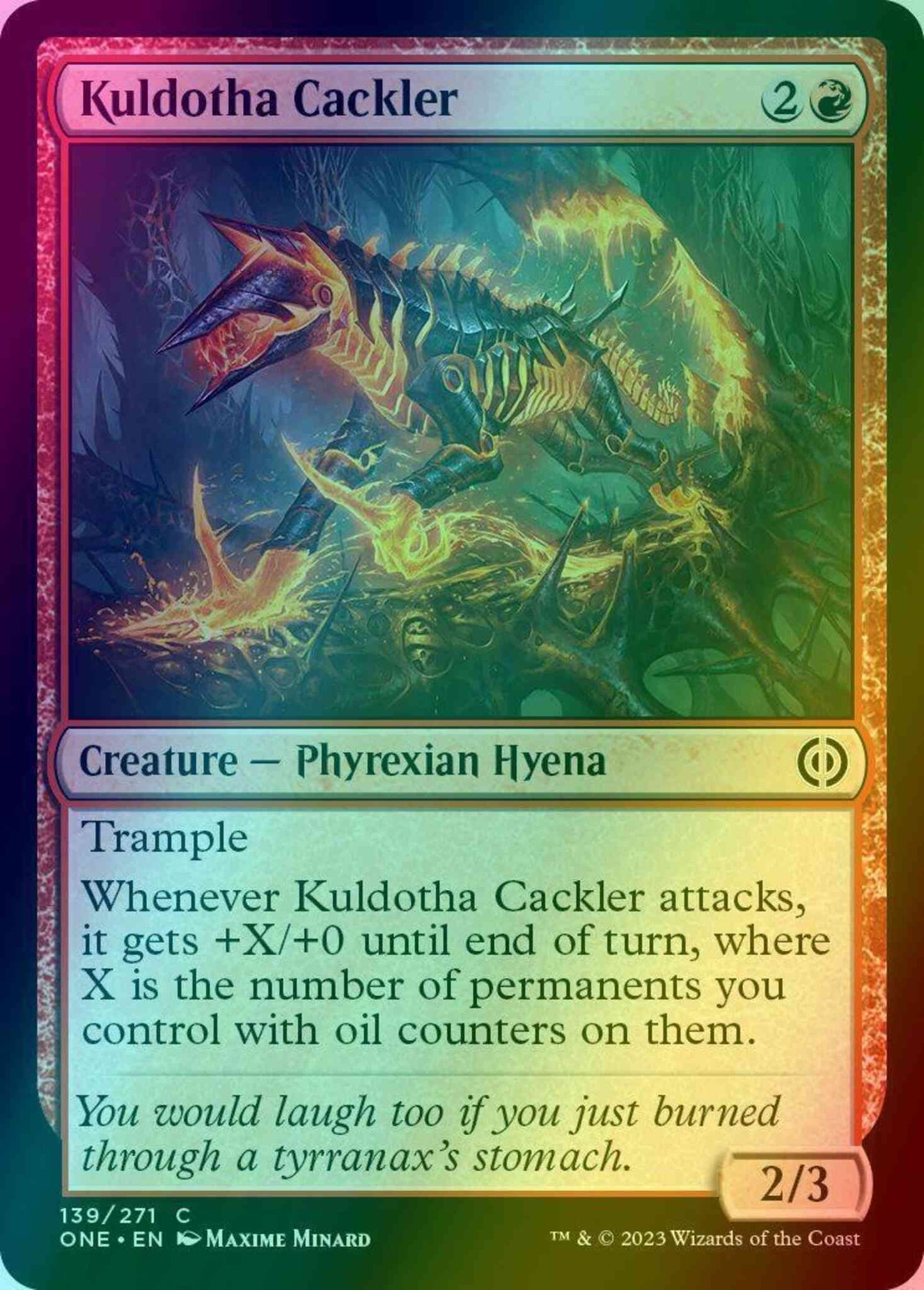 Kuldotha Cackler [139] [Phyrexia: All Will Be One] [Foil]