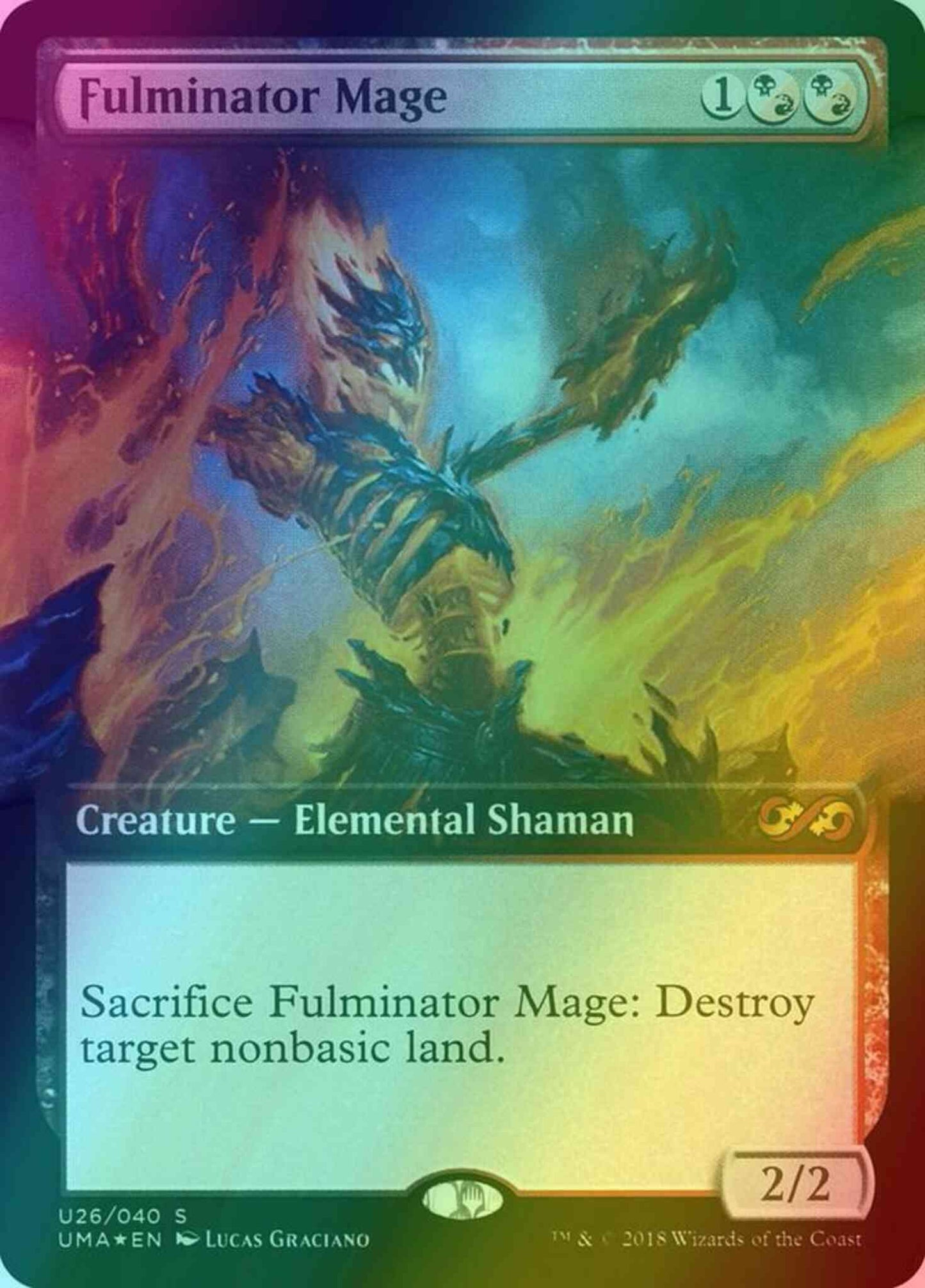 Fulminator Mage [U26] [Ultimate Box Topper] [Foil]