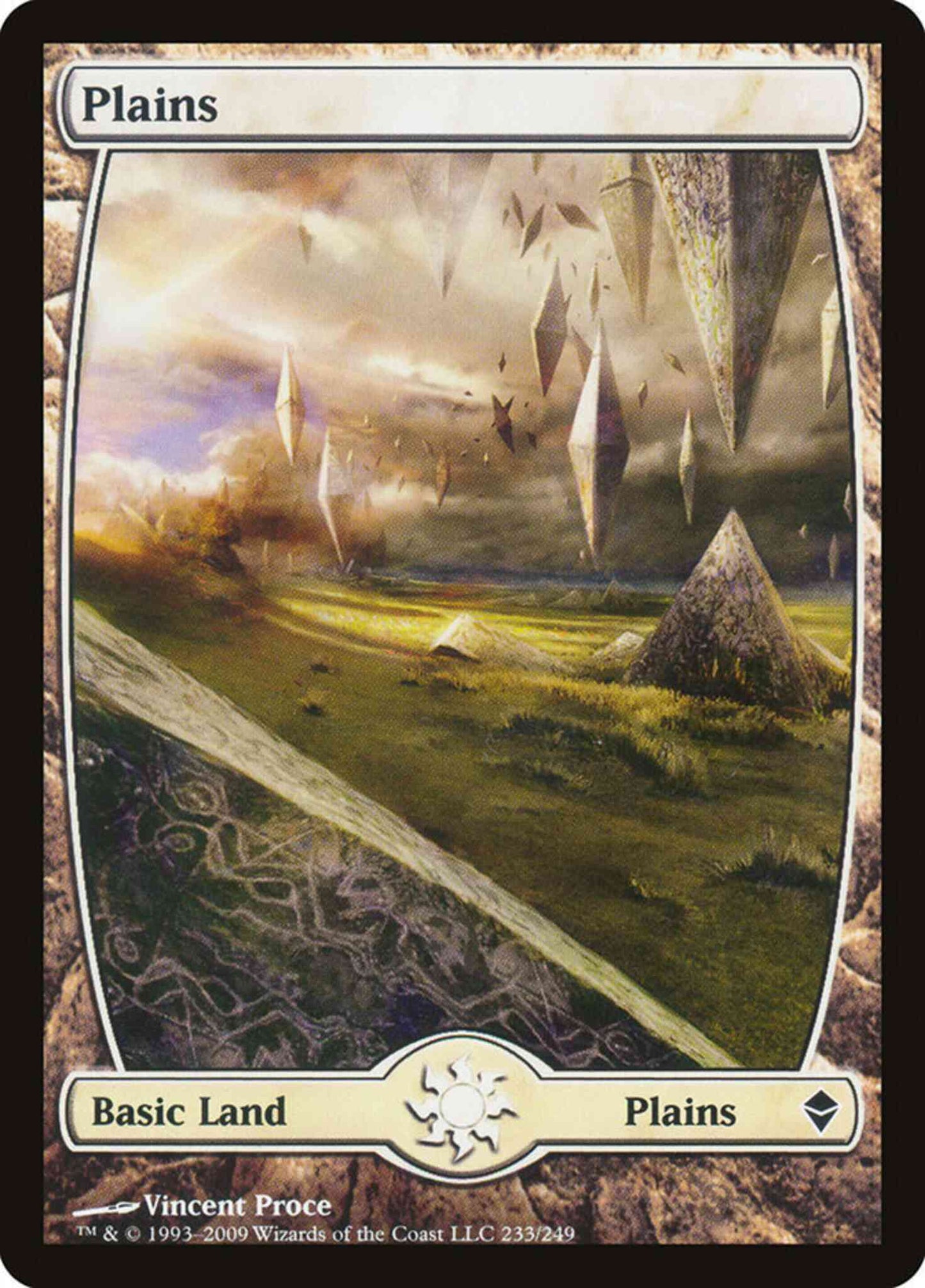 Plains [233] [Full Art] [Zendikar] [Non-Foil]